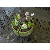 Thumbnail for Cobblestone Umbrella Planter - Island Green