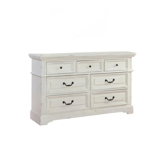 Stonebrook Antiqued White Dresser