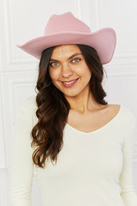 Thumbnail for Fame Western Cutie Cowboy Hat in Pink