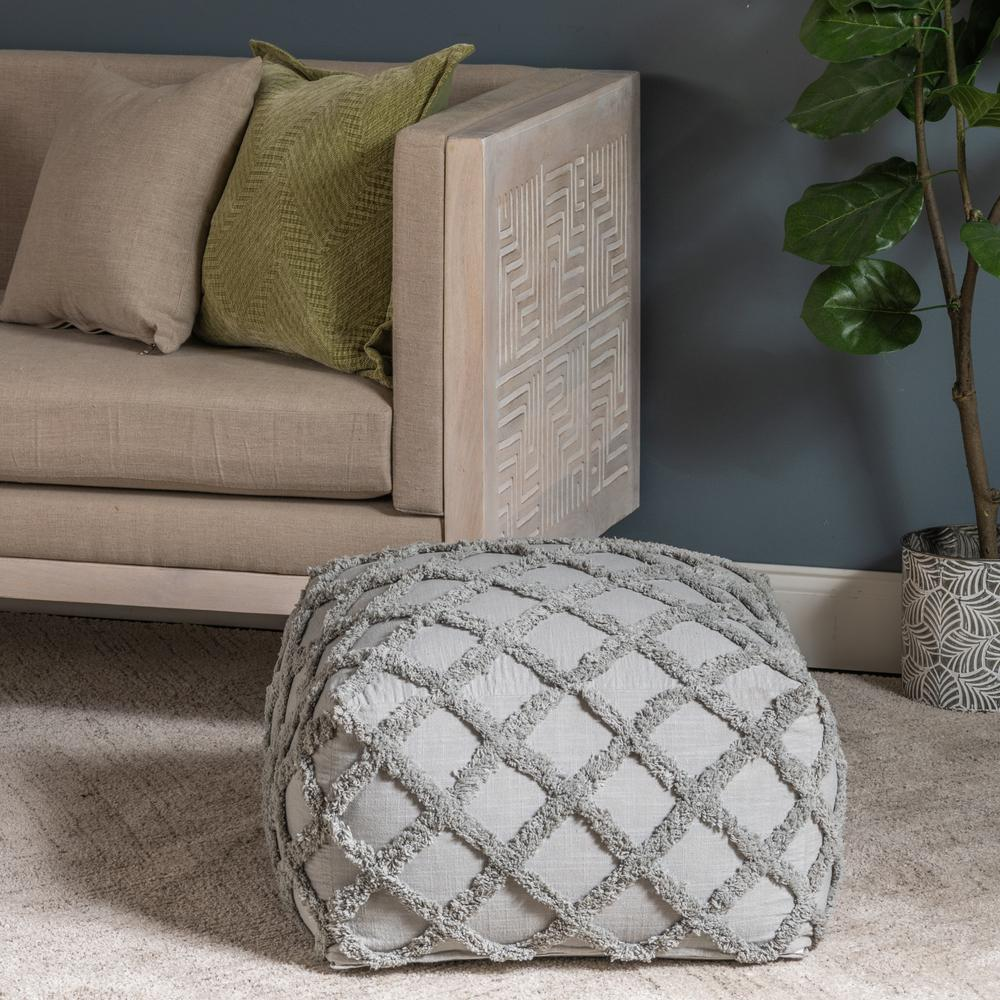 Rudra Pattern Pouf