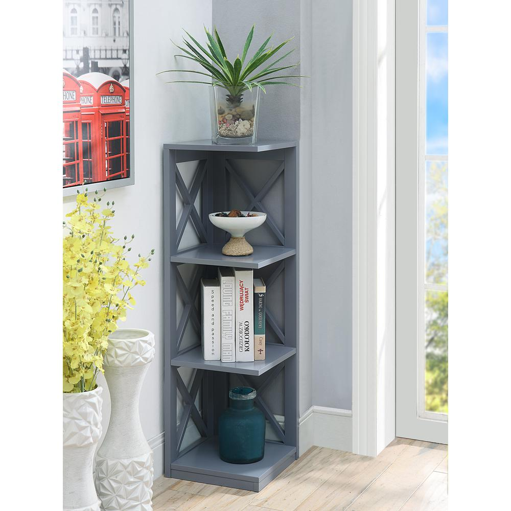 Oxford 3 Tier Corner Bookcase