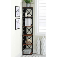 Thumbnail for Oxford 5 Tier Corner Bookcase