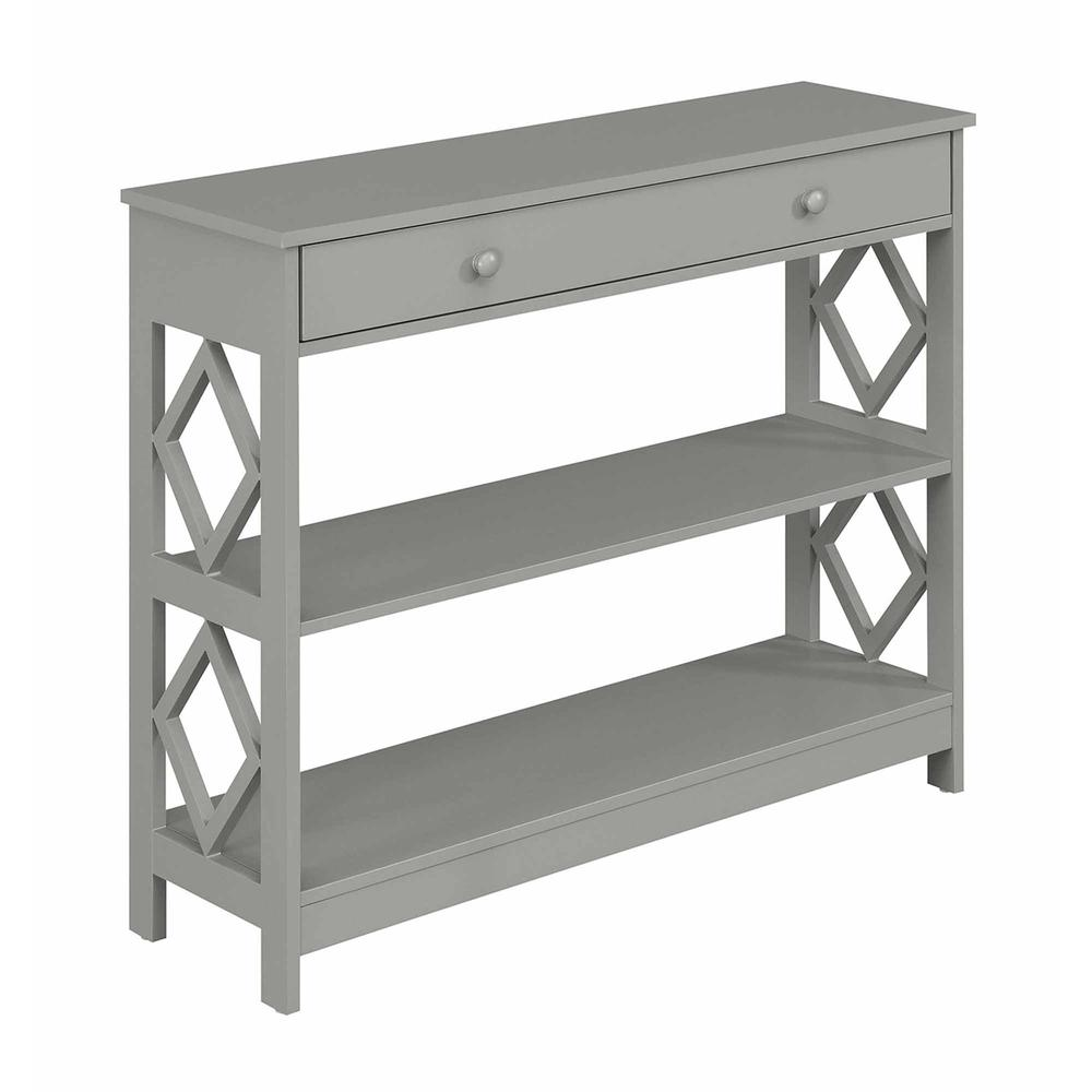 Diamond 1 Drawer Console Table