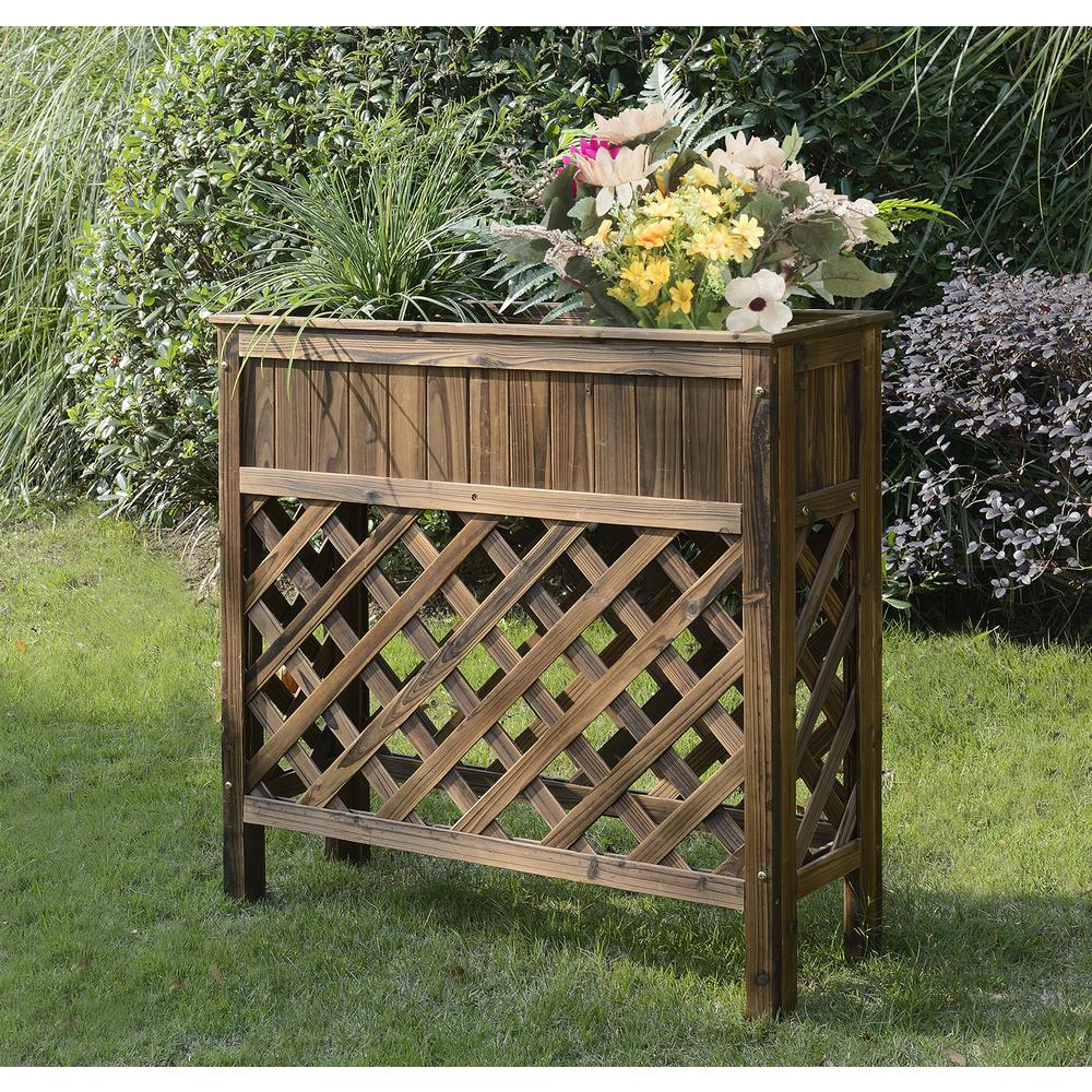 Planters & Potts Raised Patio Planter