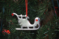 Thumbnail for Sleigh Christmas Tree Ornament Decorations Set of 4