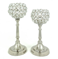 Thumbnail for Hurricane Crystal Candle Holder - Set of 2