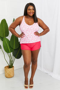 Thumbnail for Marina West Swim By The Shore Full Size Two-Piece Swimsuit in Blossom Pink