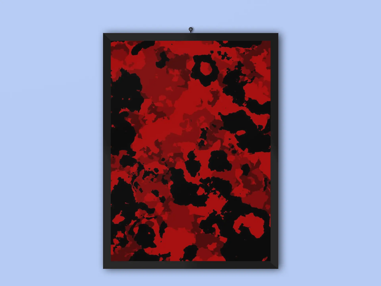 Fire Abstract Design Frame