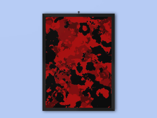 Fire Abstract Design Frame