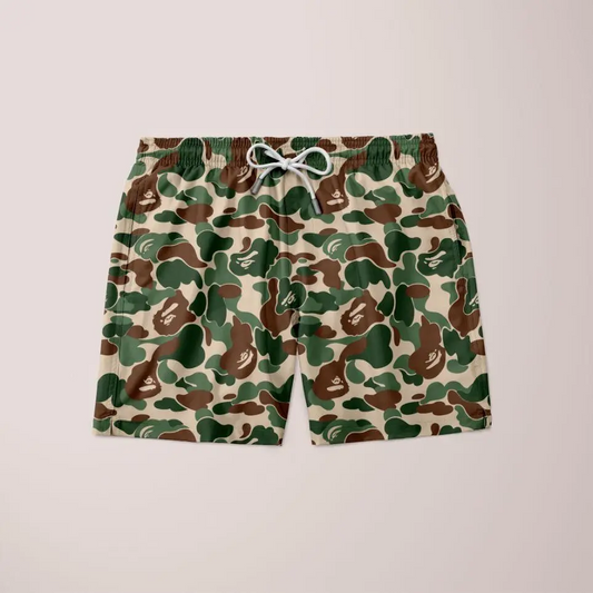 Pegged Camofludge Shorts