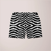 Thumbnail for Zebra Pattern Shorts