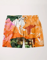 Thumbnail for Orange Flower Shorts