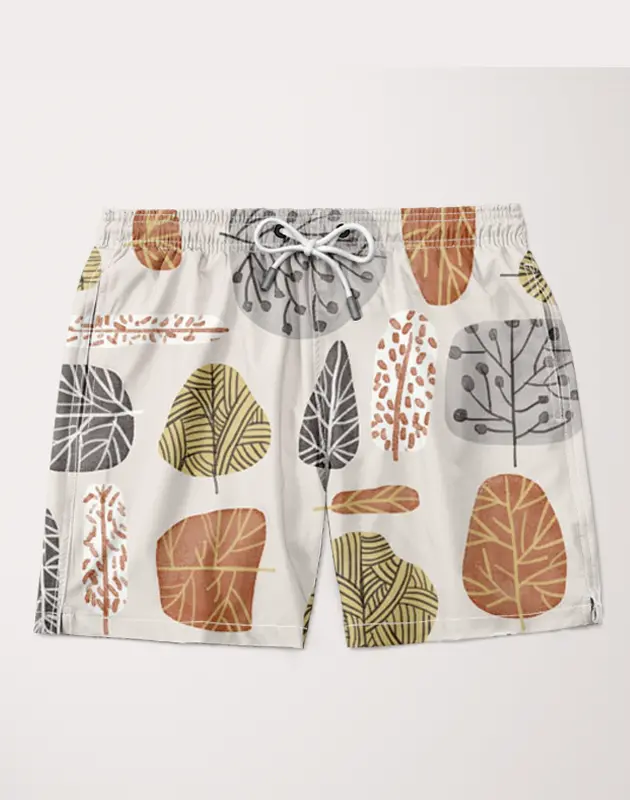 Tree Stamps Shorts