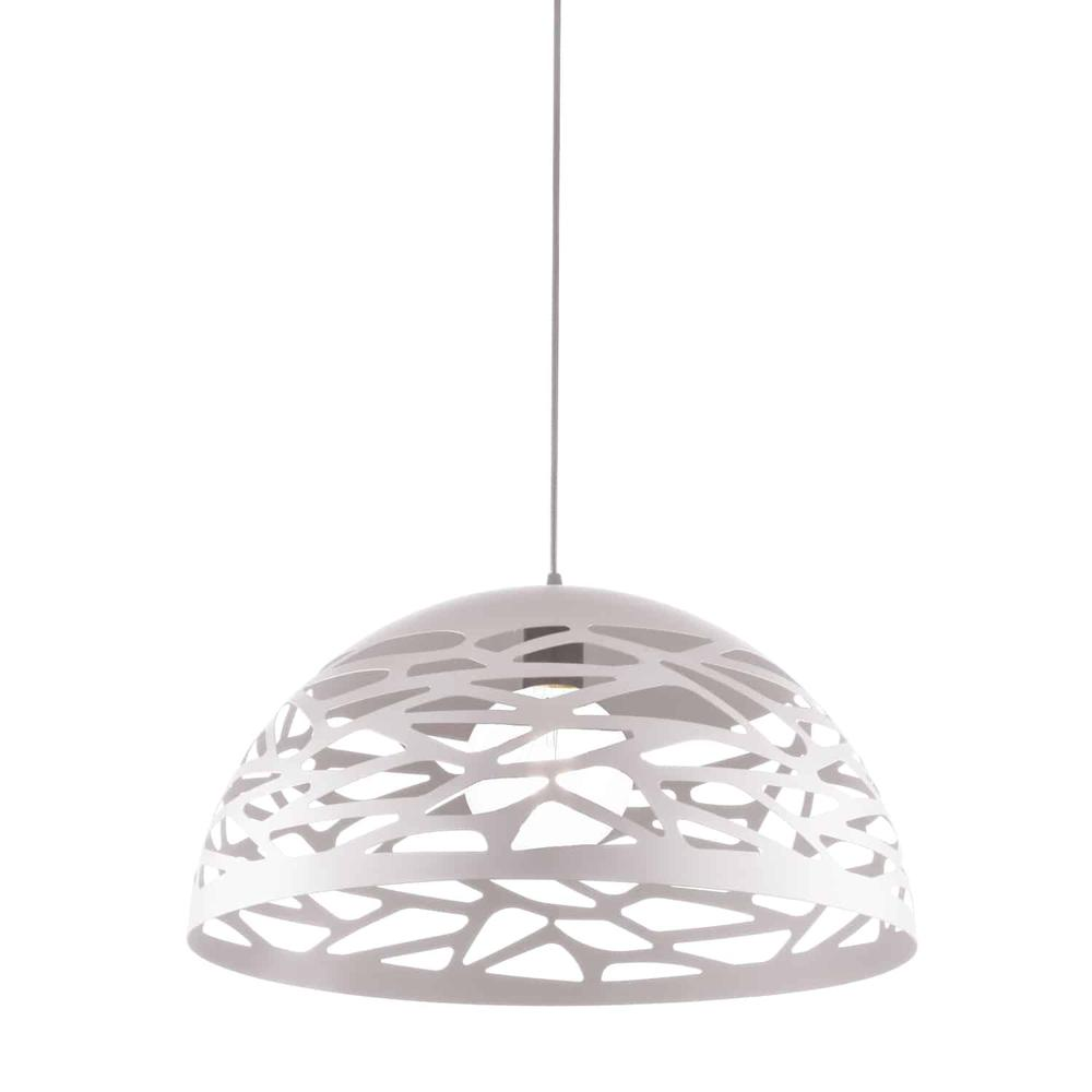 Sophie 1LT Pendant, Matte White Finish