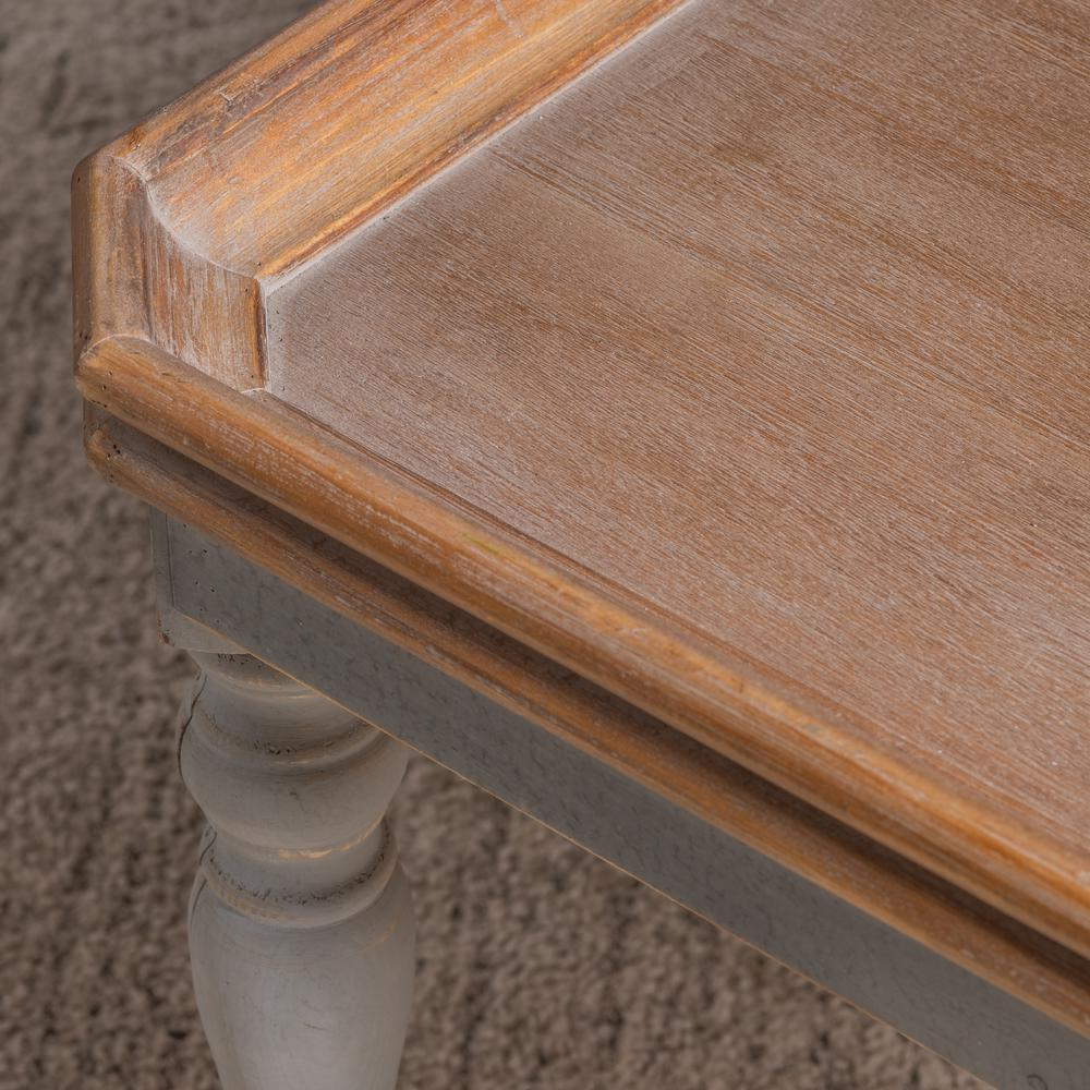 Alyson Gray Wooden Coffee Table