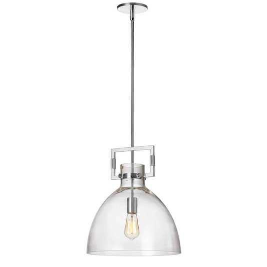 Maya 1LT Pendant, Polished Chrome Finish