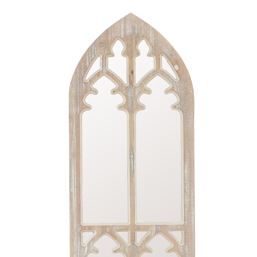 Weathered Cathedral Framed Wall Mirror