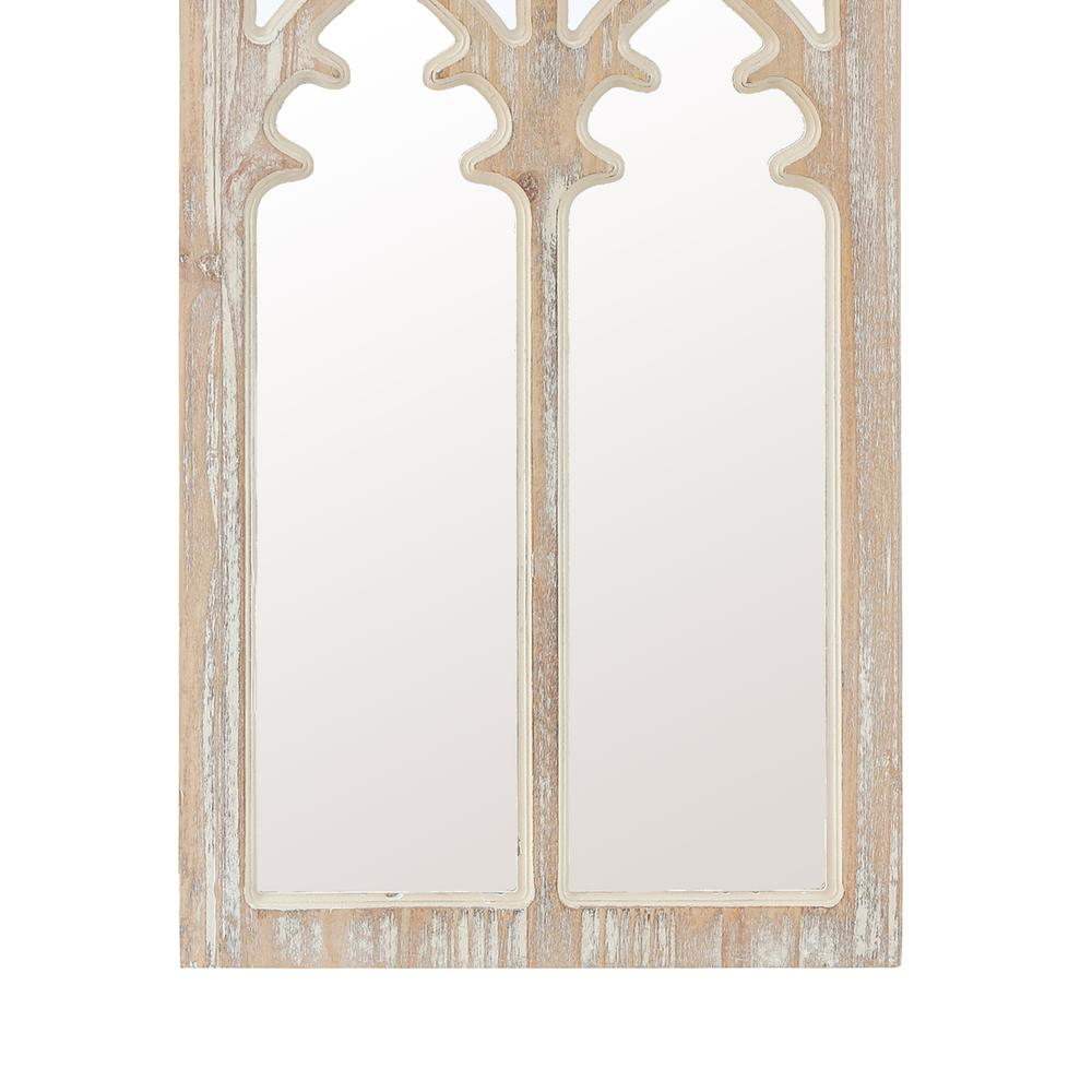 Weathered Cathedral Framed Wall Mirror