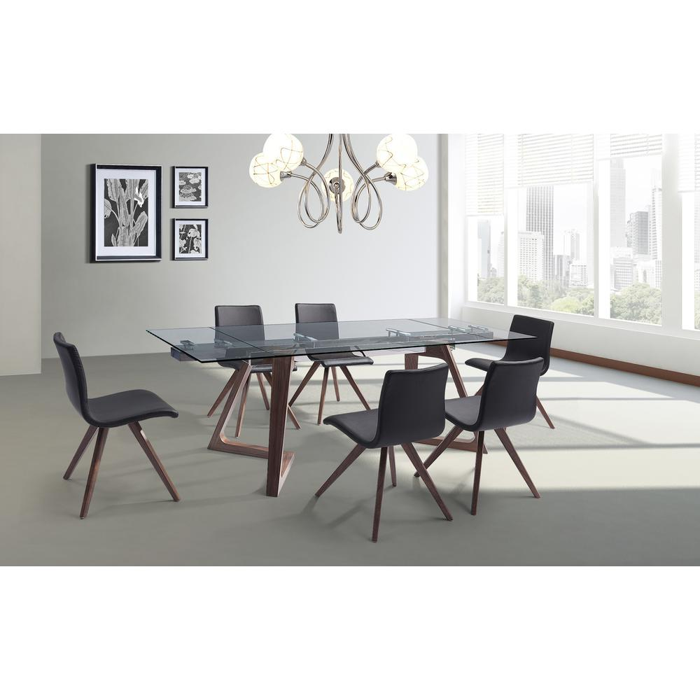 Delta Extendable Dining Table in Walnut