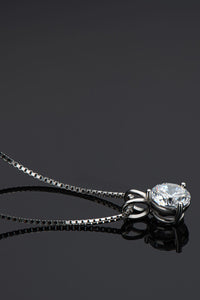 Thumbnail for Show Off 1 Carat Moissanite Pendant Necklace