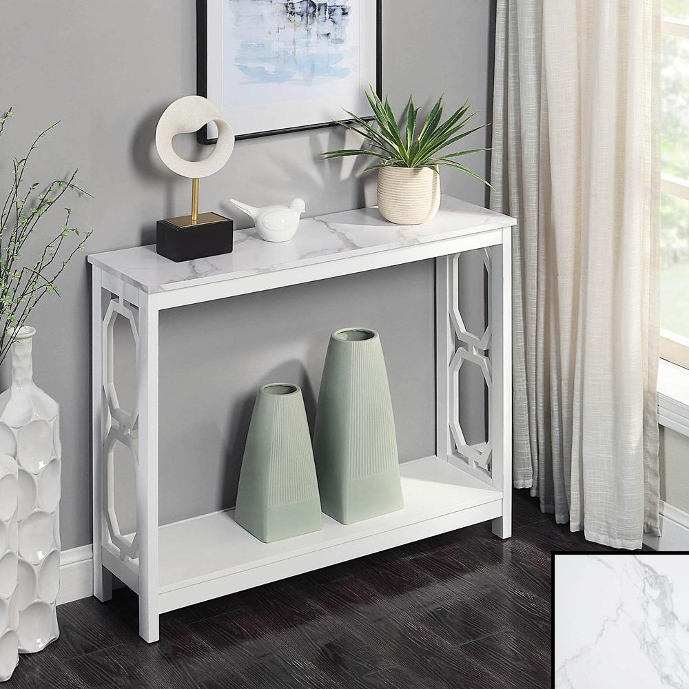 Omega Console Table with Shelf