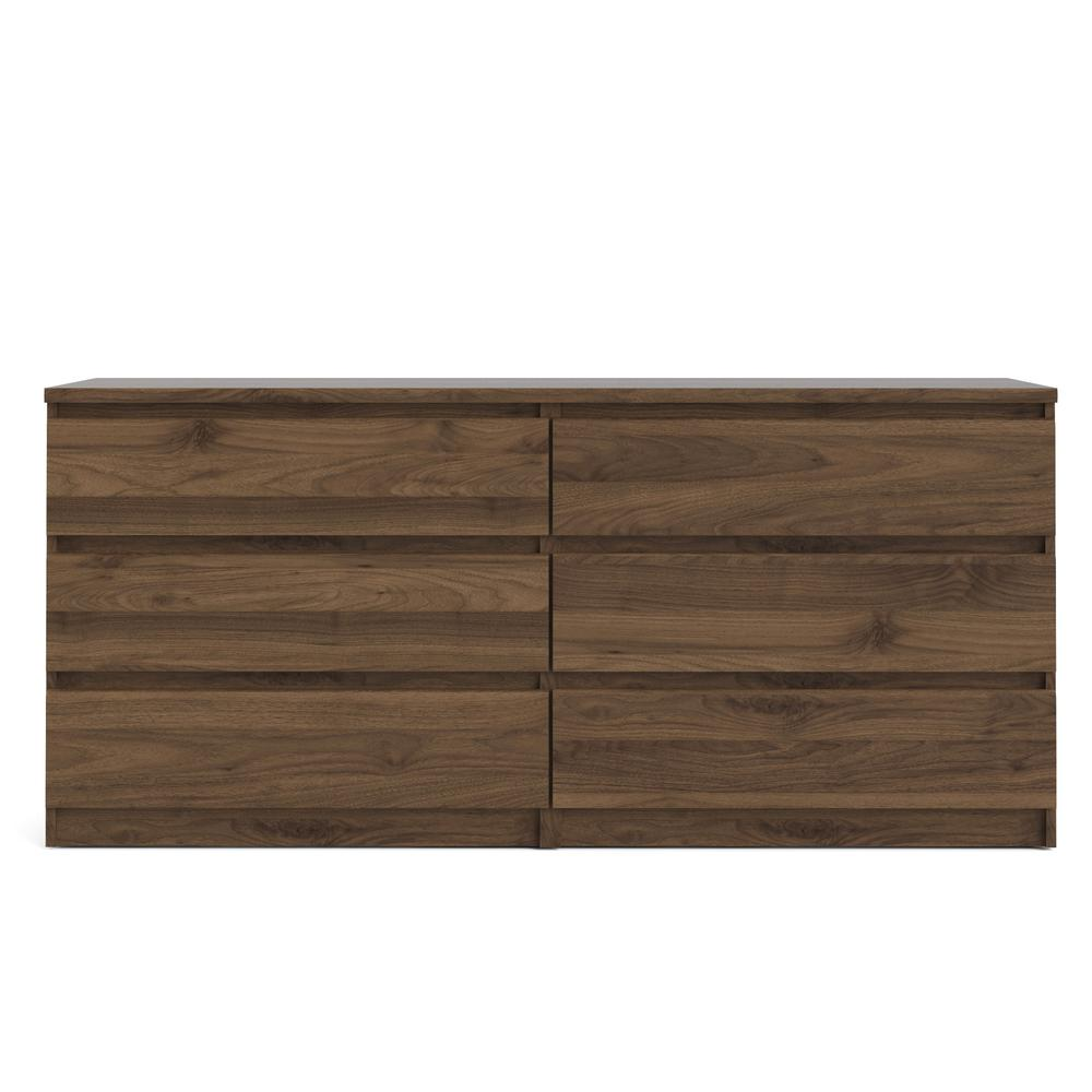 Scottsdale 6 Drawer Double Dresser, Coffee