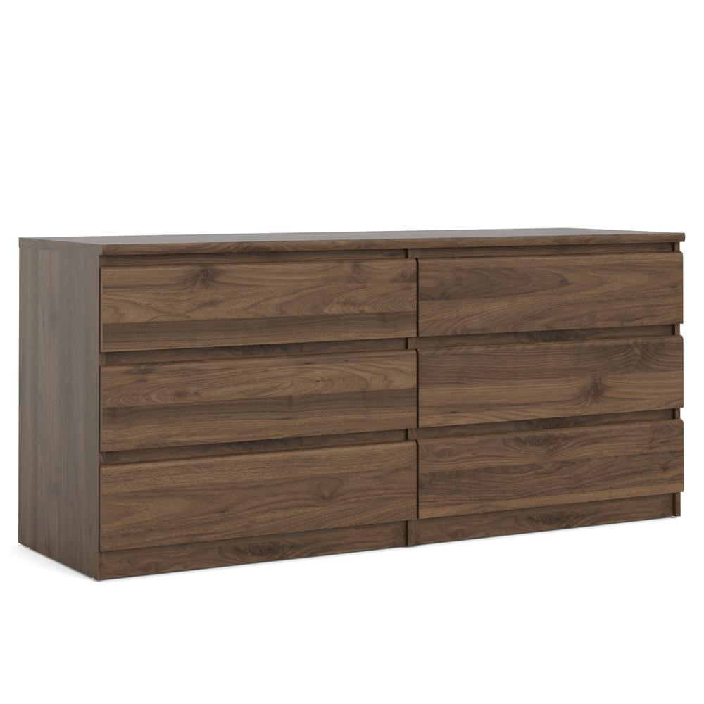 Scottsdale 6 Drawer Double Dresser, Coffee