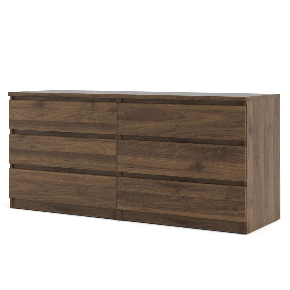 Scottsdale 6 Drawer Double Dresser, Coffee