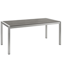 Thumbnail for Shore Outdoor Patio Aluminum Dining Table