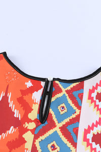 Thumbnail for Embroidered Round Neck Short Sleeve Top
