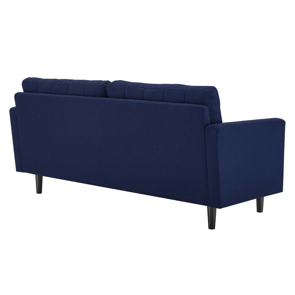 Exalt Tufted Fabric Sofa - Royal Blue EEI-4445-ROY