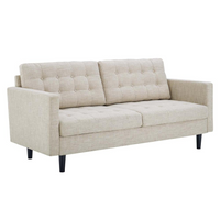 Thumbnail for Exalt Tufted Fabric Sofa - Beige EEI-4445-BEI