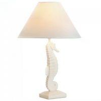 Thumbnail for White Seahorse Table Lamp