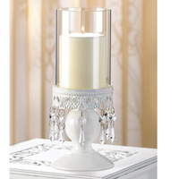 Thumbnail for Jeweled Candle Holder with Glass Cylinder