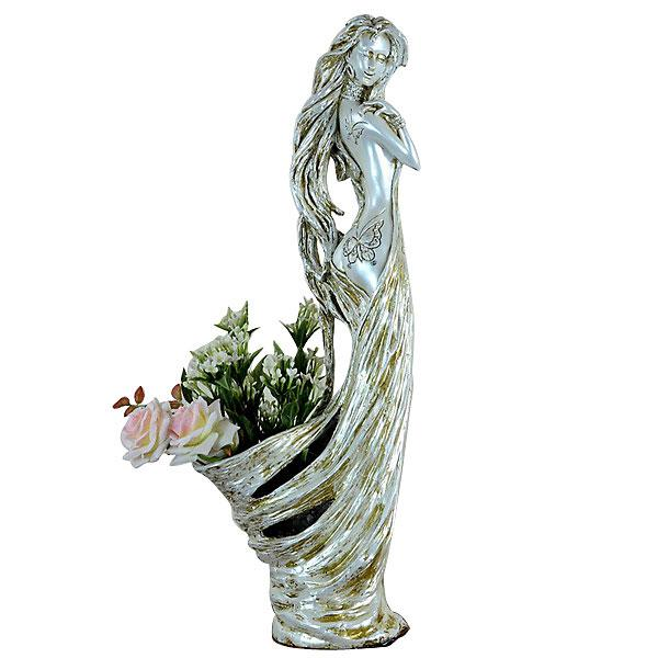 Ivory Lady Vase