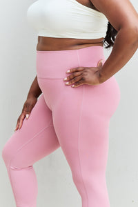 Thumbnail for Zenana Fit For You Full Size High Waist Active Leggings in Light Rose