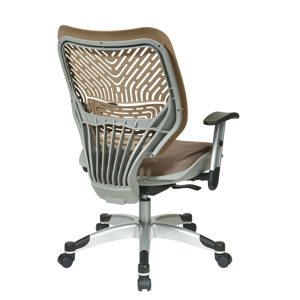 Unique Self Adjusting Latte SpaceFlex® Back Managers Chair