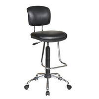 Thumbnail for Chrome Finish Economical Chair with Teardrop Footrest
