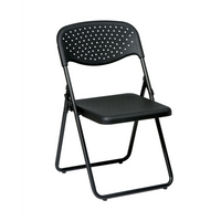Thumbnail for Folding Chair with Plastic Seat and Back