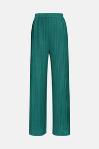 Thumbnail for Accordion Pleated High Waist Wide Leg Pants with Pockets - Mervyns