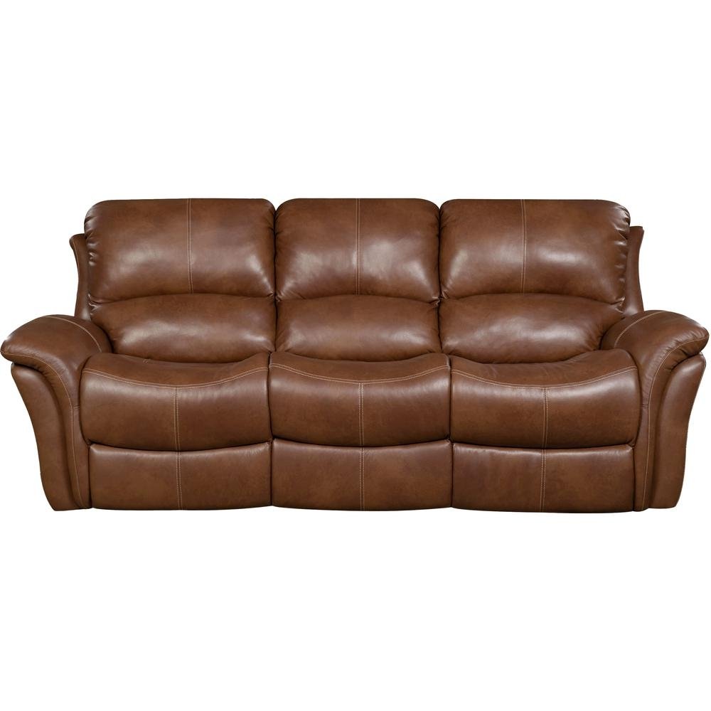 Appalachia 100% Leather Double Reclining Sofa - Mervyns