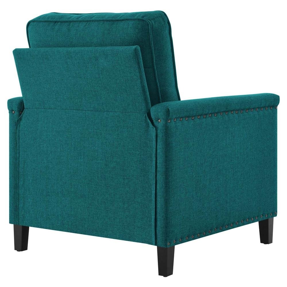 Ashton Upholstered Fabric Armchair - Teal EEI-4988-TEA - Mervyns