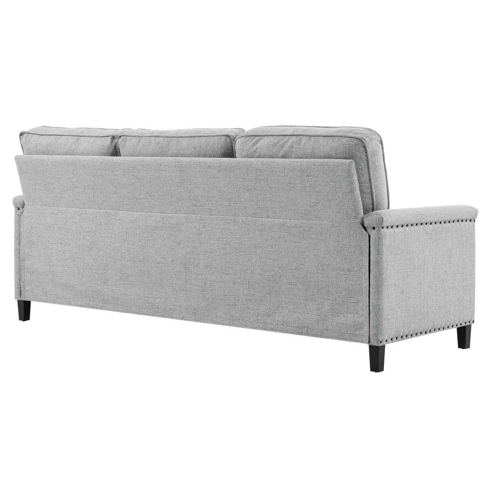 Ashton Upholstered Fabric Sectional Sofa - Light Gray EEI-4994-LGR - Mervyns