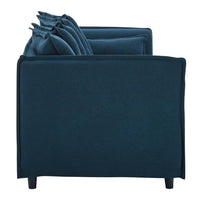 Thumbnail for Avalon Slipcover Fabric Sofa - Azure EEI-4449-AZU - Mervyns