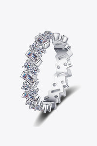Thumbnail for Chasing Love 925 Sterling Silver Moissanite Ring