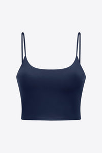 Thumbnail for Feel Like Skin Scoop Neck Sports Cami
