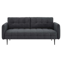 Thumbnail for Cameron Tufted Fabric Sofa - Charcoal EEI-4451-CHA - Mervyns