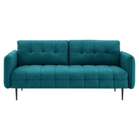Thumbnail for Cameron Tufted Fabric Sofa - Teal EEI-4451-TEA - Mervyns