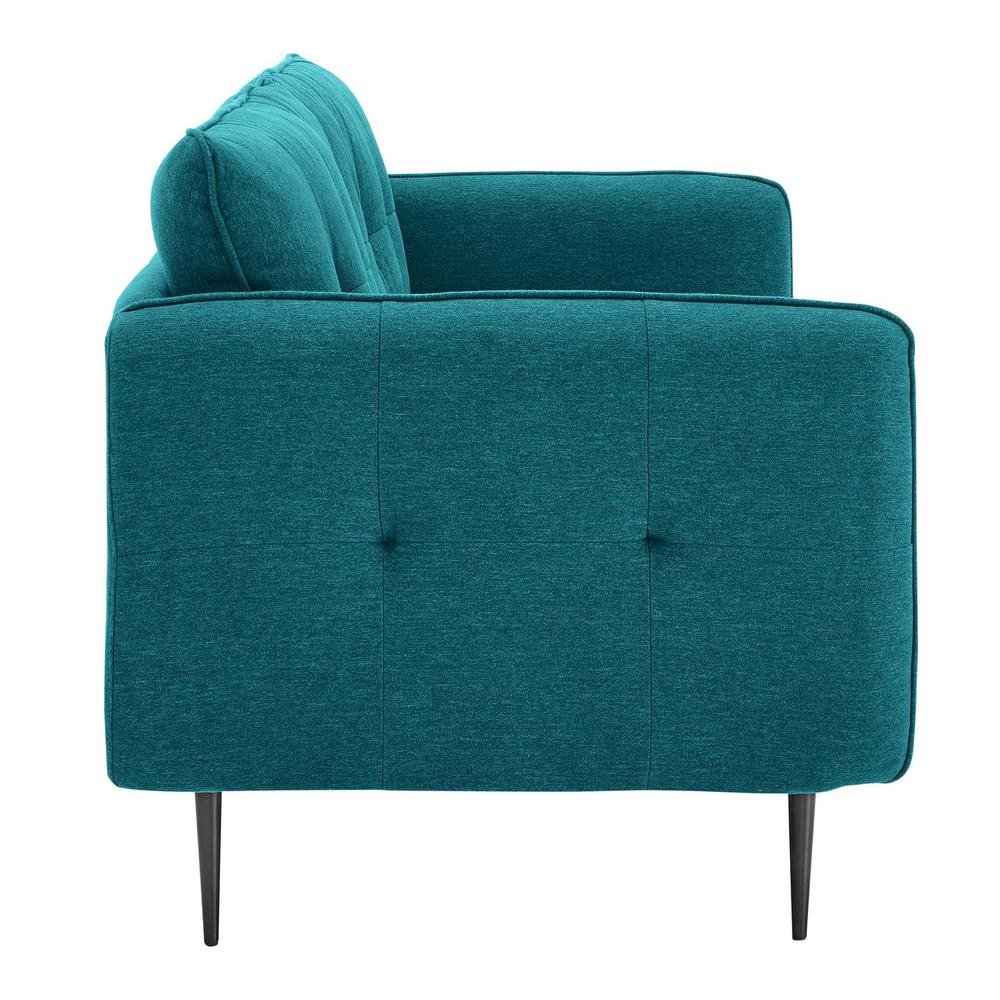 Cameron Tufted Fabric Sofa - Teal EEI-4451-TEA - Mervyns