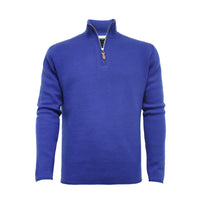 Thumbnail for Cashmere fully Lined Golf Sweater half zip Orion - Mervyns